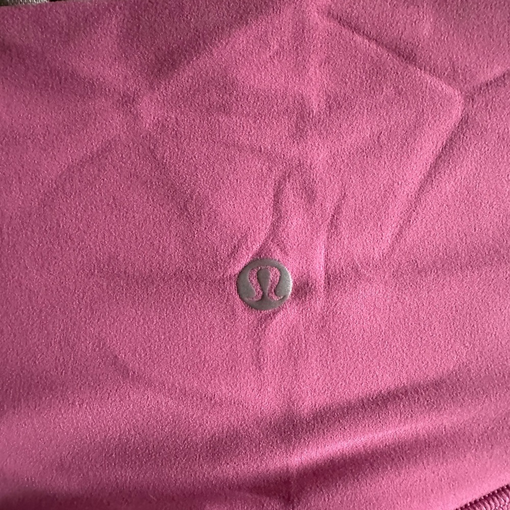 Pink Lululemon align leggings 28”